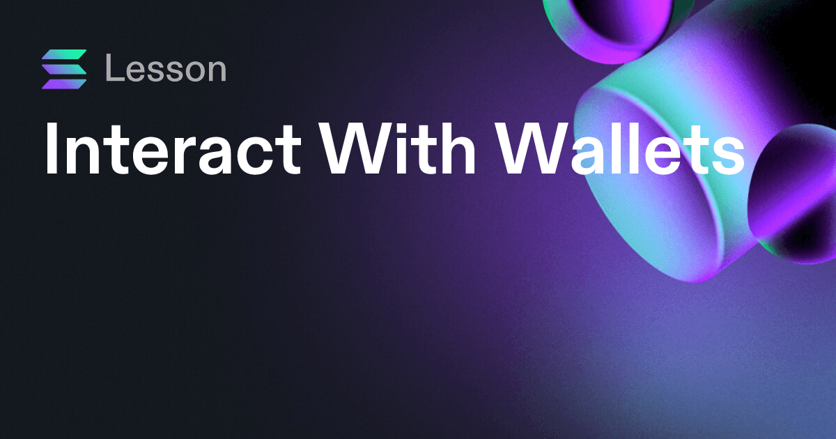 Interact With Wallets