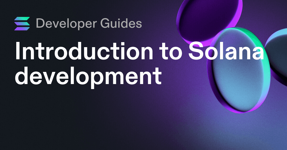 Intro to Solana development (using only your browser)